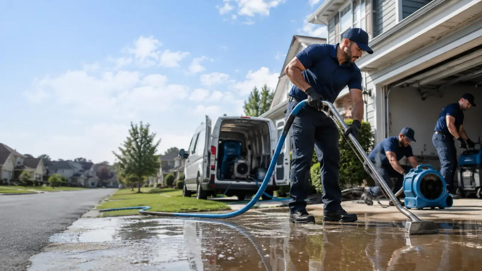 Flood Damage Restoration in Little Orleans, MD